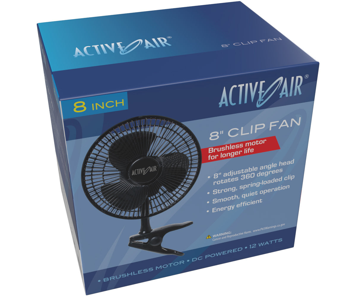 Active Air 8" Clip Fan, 10W